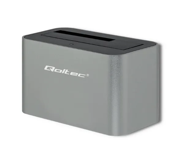 Qoltec 50315 do Dysków HDD/SSD 2.5"/3.5" SATA USB 3.0 Srebrny