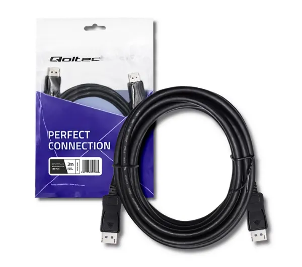 Qoltec V1.4 50588 3m Czarny