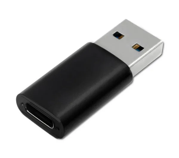 Qoltec 50583 USB-C do USB-A Czarny