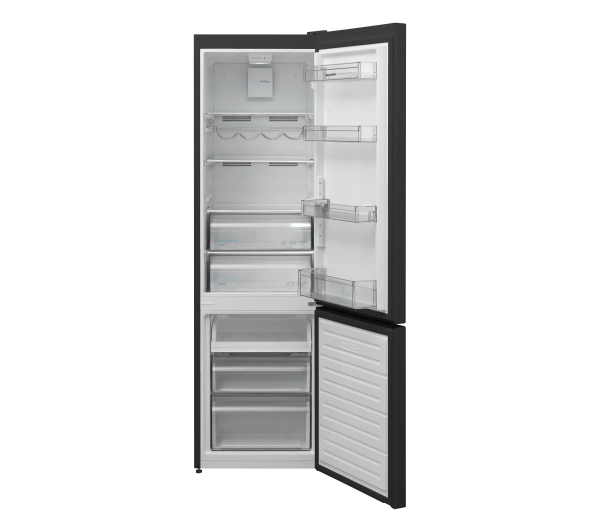 Sharp SJ-FBA06DTXBE-EU Pełny No Frost 180cm Szuflada z kontrolą wilgotności Komora świeżości Czarny - Kup na Raty - RRSO 0%
