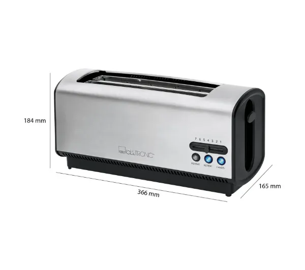 Clatronic TA 3687 Ruszt do bułek Rozmrażanie 1200W