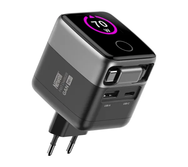 Ładowarka sieciowa NEWELL GaN TFT-EU 70W Czarny