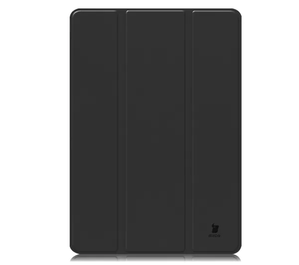 Bizon Case Tab Lizard z klapką do Samsung Galaxy Tab S10 Plus / S9 Plus Czarny