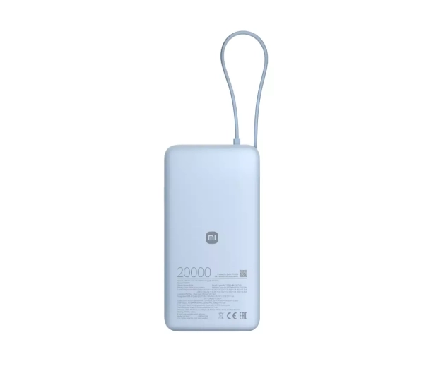 Xiaomi 20000mAh 67W Wbudowany kabel USB-C Niebieski