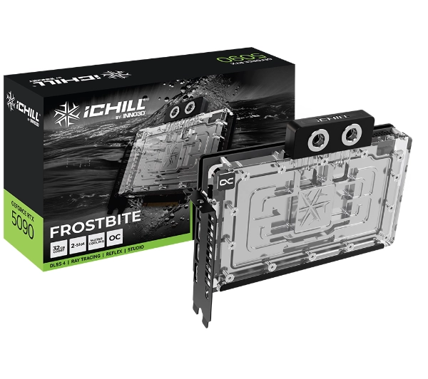 Inno3D GeForce RTX 5090 iCHILL Frostbite 32GB GDDR7 512bit DLSS 4