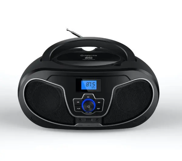 Manta BBX007 BOOMBOX Bluetooth Czarny + Słuchawki MNH02