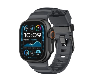 Yaxo do Apple Watch Rugged Evo Sport 44/45/46/49mm Czarny