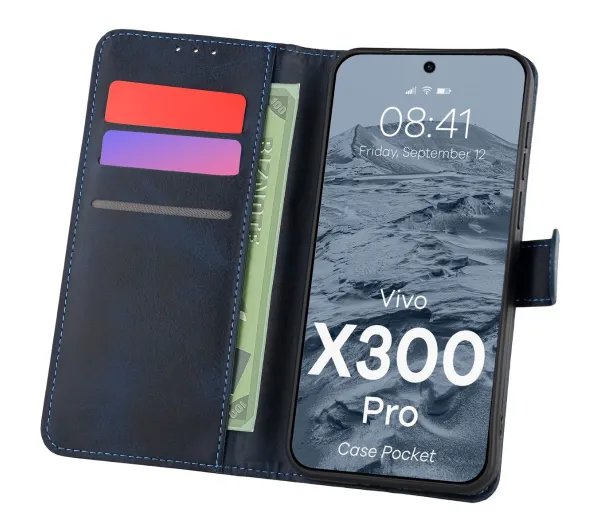 Bizon Pocket do Vivo X300 Pro Granatowy