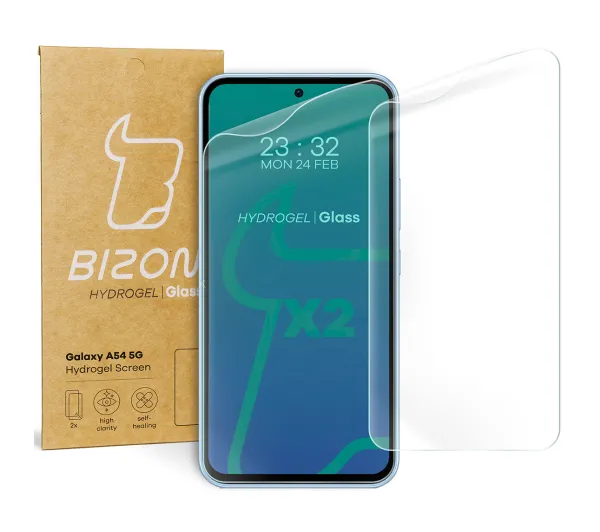 Bizon na ekran Hydrogel Front Duo do Samsung Galaxy A54 5G 2 sztuki