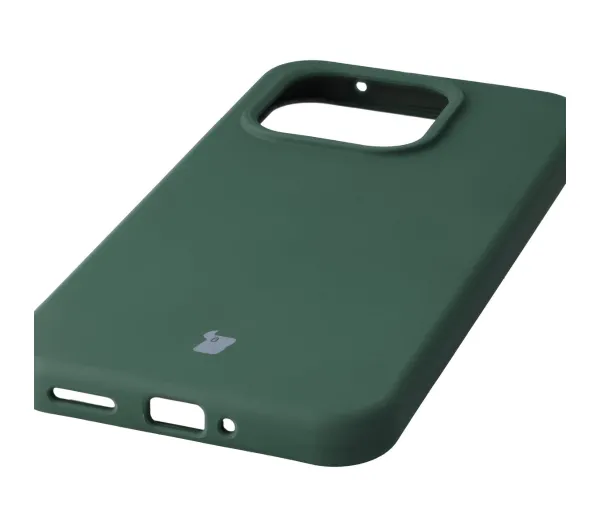 Bizon Soft Case do Xiaomi 15T Ciemnozielony