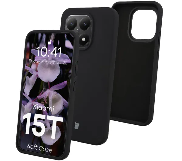 Bizon Soft Case do Xiaomi 15T Czarny