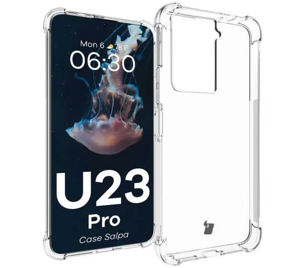 Bizon Salpa do HTC U23 Pro Przezroczysty