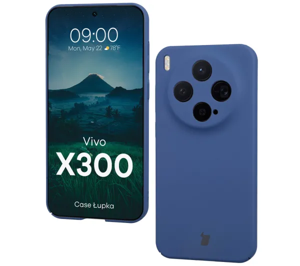 Bizon Łupka do Vivo X300 Niebieski