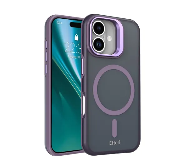 Etteri Morning Fog do iPhone 17 Fioletowy