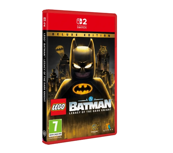 LEGO Batman Legacy of the Dark Knight (Dziedzictwo Mrocznego Rycerza) Edycja Deluxe Gra na Nintendo Switch 2 - przedsprzedaż