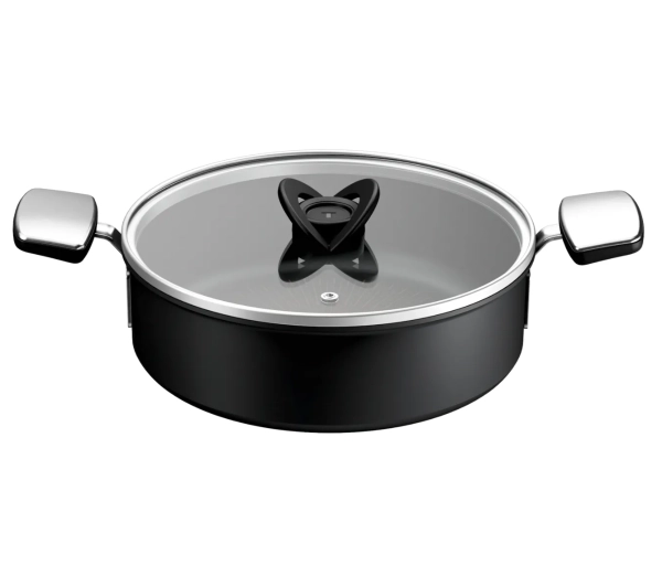 Patelnie - Tefal Excellence Plus G3307053 Indukcja Titanium 24cm