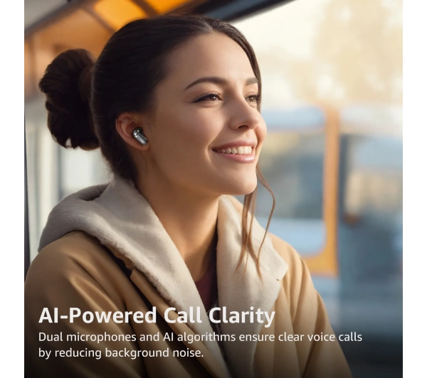 Tozo AeroSound3 Dokanałowe Bluetooth 5.4 Biały
