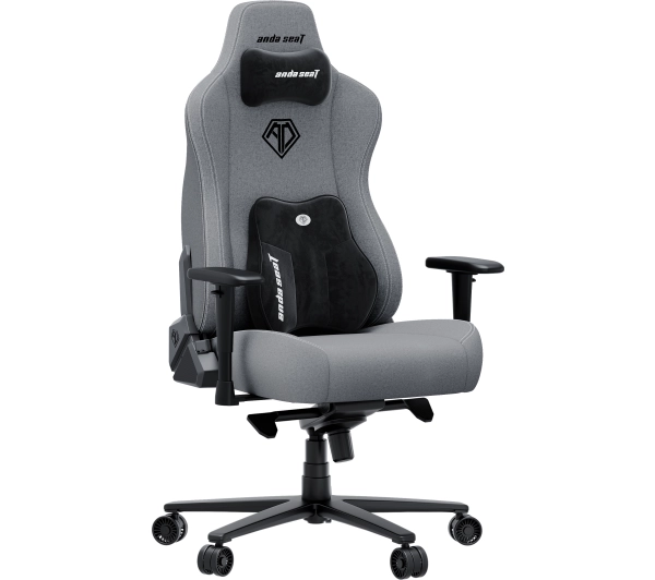 Anda Seat Novis Plus XL Gamingowy do 150kg Tkanina Szary - Kup na Raty - RRSO 0%