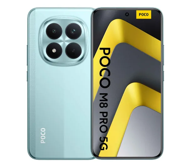 POCO M8 Pro 5G 8/256GB 6,83" 120Hz 50Mpix Zielony