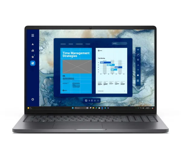 Dell Pro 16 PC16250 16" Core 7 150U 16GB RAM 512GB Dysk SSD Win11 Pro Czarny Funkcje AI