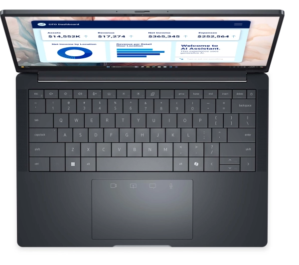 Dell Pro 14 Premium PA14250 14" Ultra 5 238V 32GB RAM 512GB Dysk SSD Win11 Pro Czarny Funkcje AI - Kup na Raty - RRSO 0%