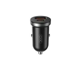 XO CC56 USB-A USB-C 30W Czarny