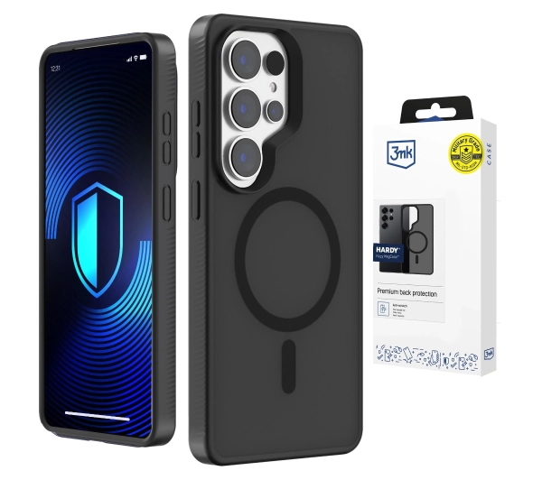 3mk Hardy Hazy MagCase do Galaxy S25 Ultra Czarny