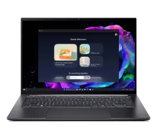 Acer Swift X 14 SFX14-73G OLED 14,5" Ultra 7 255H 32GB RAM 1TB Dysk SSD RTX5060 DLSS4 Win11 Szary Funkcje AI