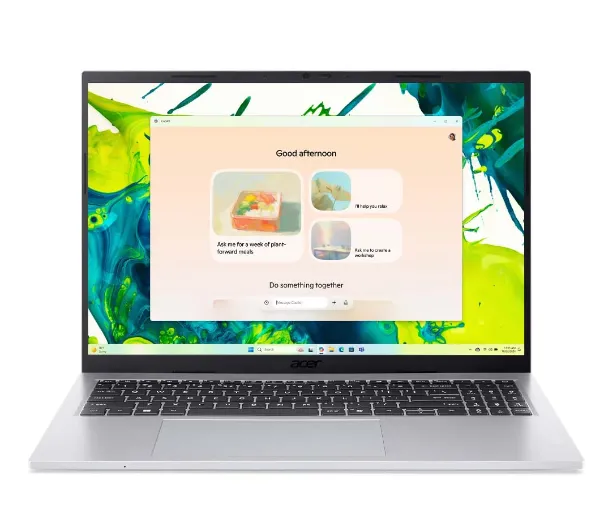 Acer Aspire Go 16 AG16-71P 16" Core 5 120U 16GB RAM 1TB Dysk SSD Win11 Srebrny Funkcje AI