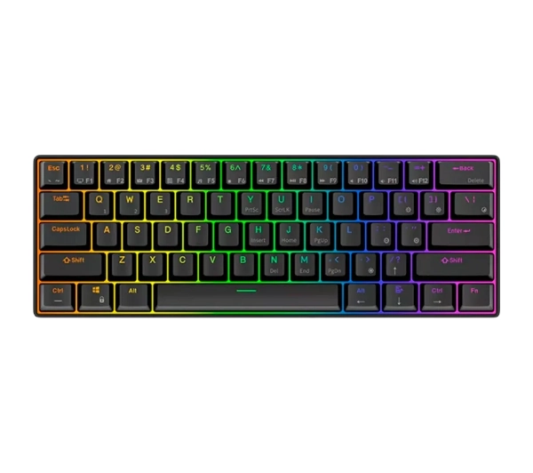 Royal Kludge RK-61 Brown Switch Czarny