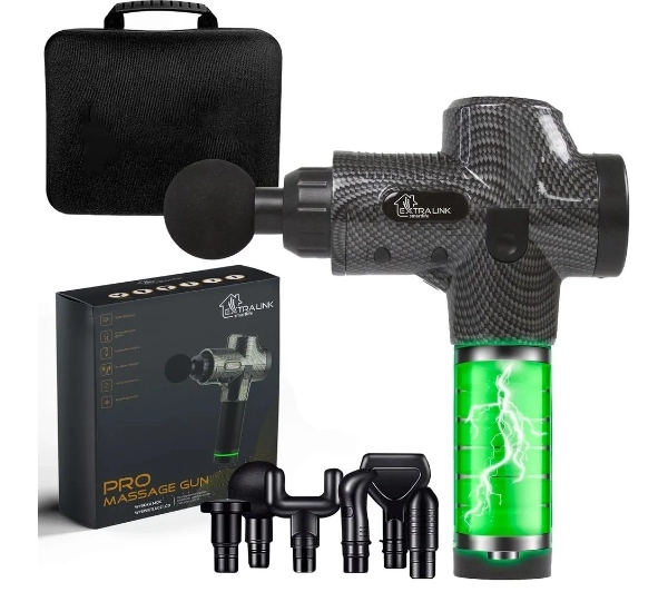 Extralink Gun Pro MSG-01-PRO 6 nakładek 3800obr/min 6h