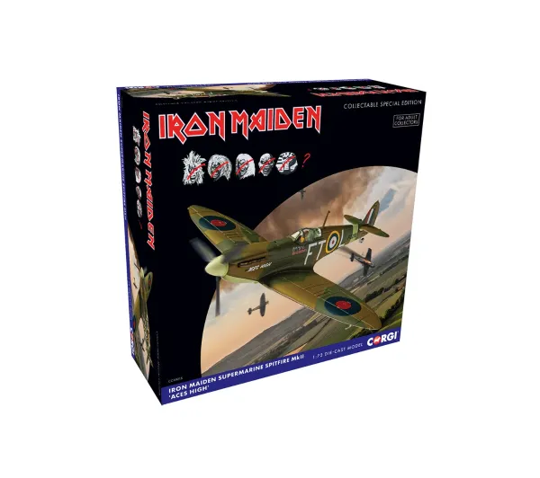 Corgi Samolot Iron Maiden Supermarine Spitfire Mk.II “Aces High”
