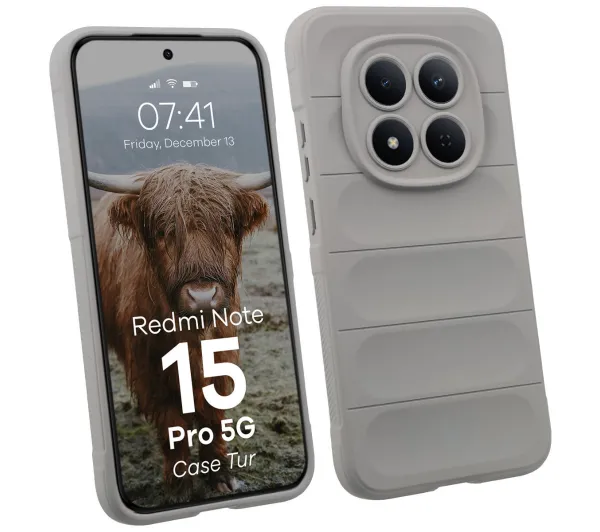 Bizon Tur do Xiaomi Redmi Note 15 Pro 5G Jasnoszary