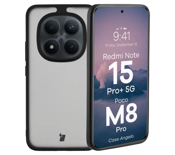 Bizon Angelo do Xiaomi Redmi Note 15 Pro Plus 5G / POCO M8 Pro 5G Czarny