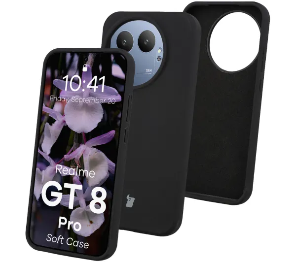 Bizon Soft do Realme GT 8 Pro Czarny