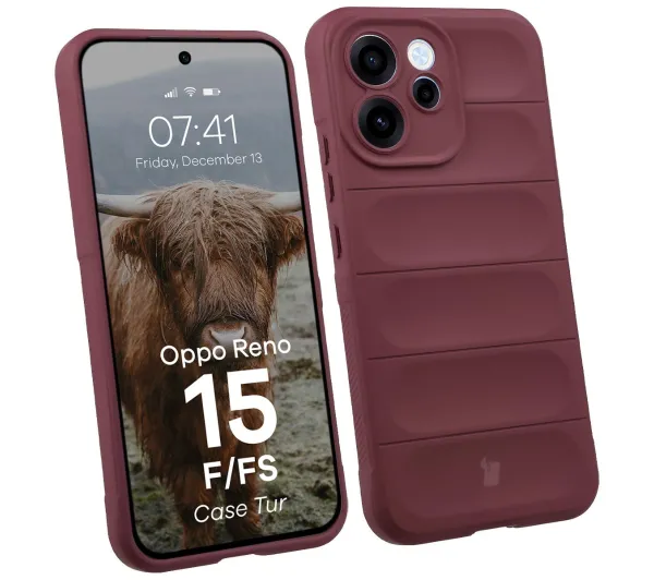Bizon Tur do Oppo Reno 15 F / Oppo Reno 15 FS Ciemnofioletowy