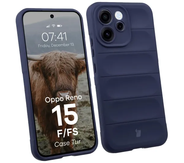 Bizon Tur do Oppo Reno 15 F / Oppo Reno 15 FS Granatowy