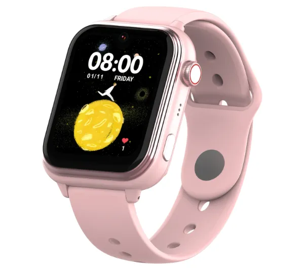Kiano Watch Alpha Kid Funkcje AI GPS 4G Różowy