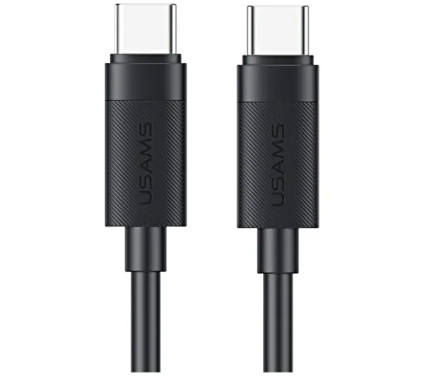 USAMS U94 USB-C do USB-C 60W 1m Czarny