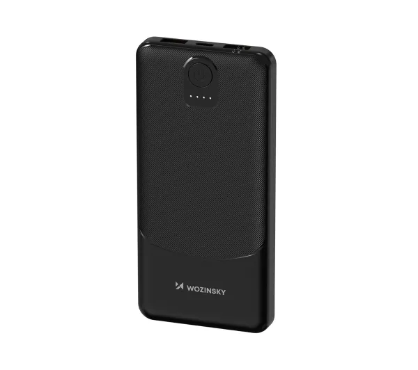 Wozinsky Powerbank Wpower10000mAh czarny WPBBK-2