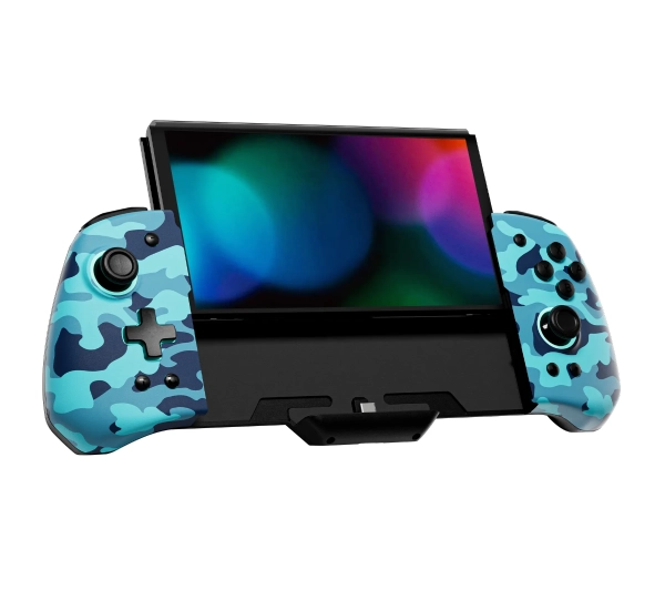 FUNLAB Luminpad Gripcon Switch Blue Camo do Nintendo Switch
