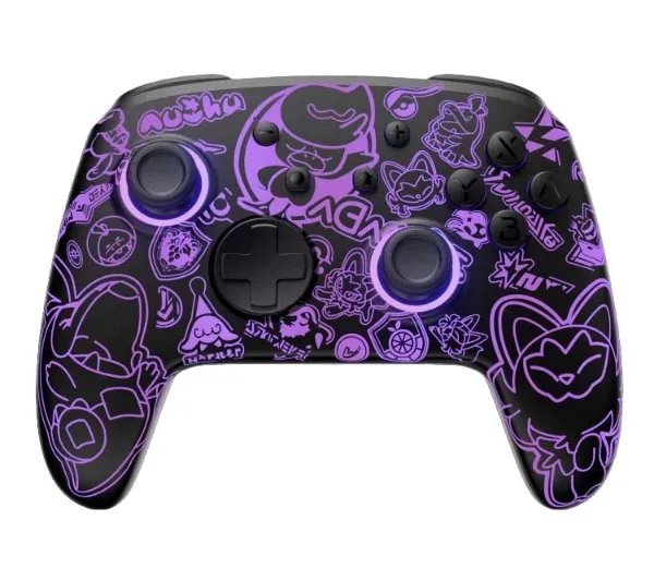 FUNLAB Firefly Pro Controller - Scarlet & Violet do Nintendo Switch / Switch 2 Bezprzewodowy