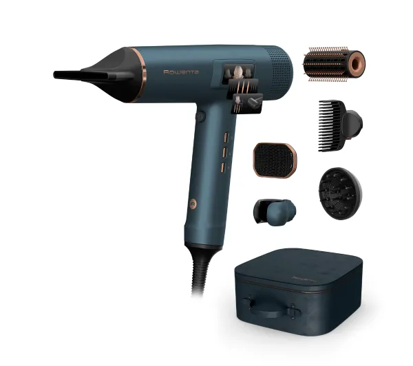 Suszarka do włosów Rowenta HY9430 1800W jonizacja zestaw