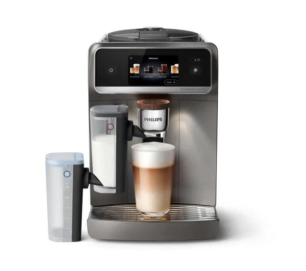 Ekspresy do kawy ciśnieniowe - Philips 8000 LatteGo Pro Café Aromis EP8757/92 Kawa na zimno Szerokość 25,1cm