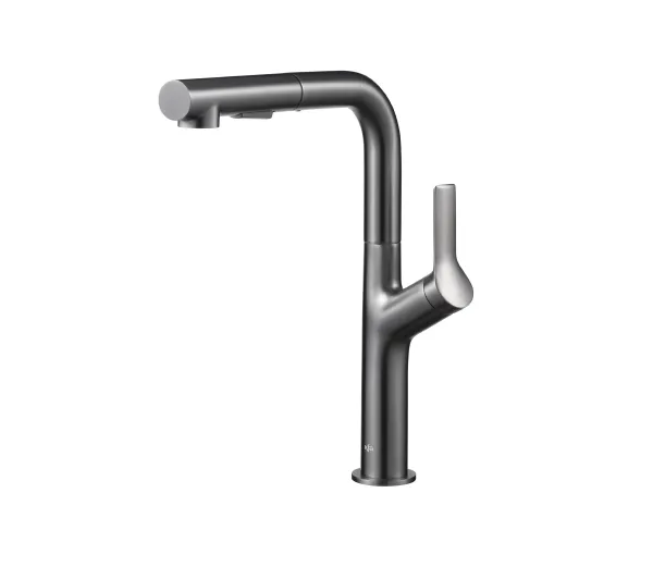 Baterie kuchenne - KFA Armatura Duero Design 6623-220-39 Grafitowy Stal szlachetna