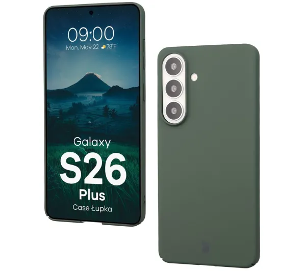 Bizon Case Łupka do Galaxy S26 Plus Zielony
