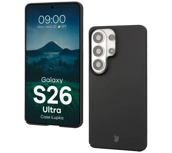 Bizon Case Łupka do Galaxy S26 Ultra Czarny