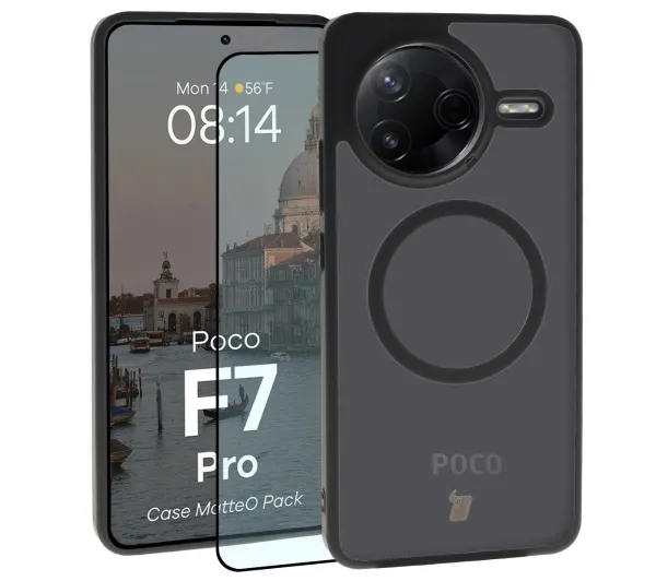 Bizon MatteO Pack do POCO F7 Pro Czarny