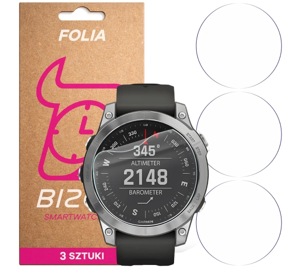 Bizon Watch Film HydroFlex do Garmin Fenix 7