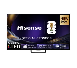 Hisense 75U7S PRO 75" ULED MiniLED 4K 165Hz Smart TV Funkcje AI Dolby Vision Dolby Atmos HDMI 2.1 DVB-T2